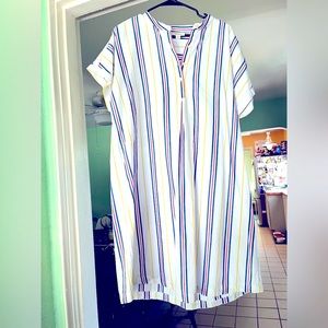 NWT Striped shirt dress!